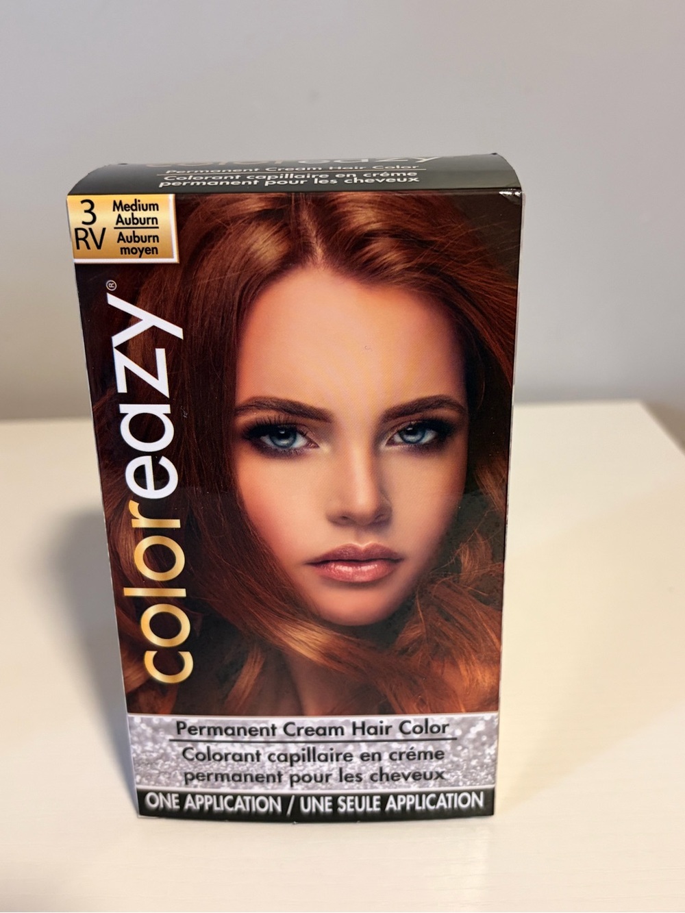 Permanent Cream Hair Color - Medium Auburn (3RV)